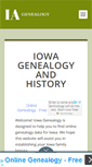 Mobile Screenshot of iowagenealogy.net